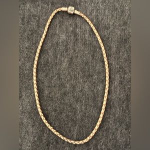 PANDORA  Moments Double Champagne Leather
Authentic Pandora  Wrap Bracelet